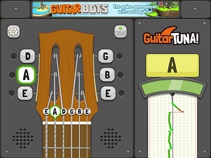 guitartuna - 进行标准调弦的吉他调音器
